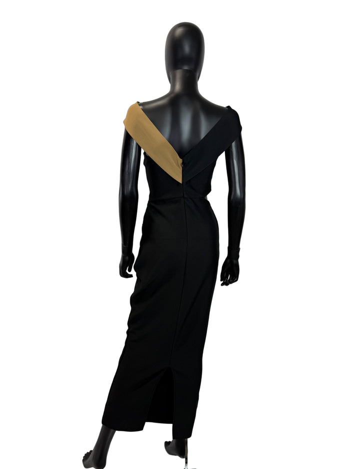 Bandaged Baddie Maxi Dress - Black