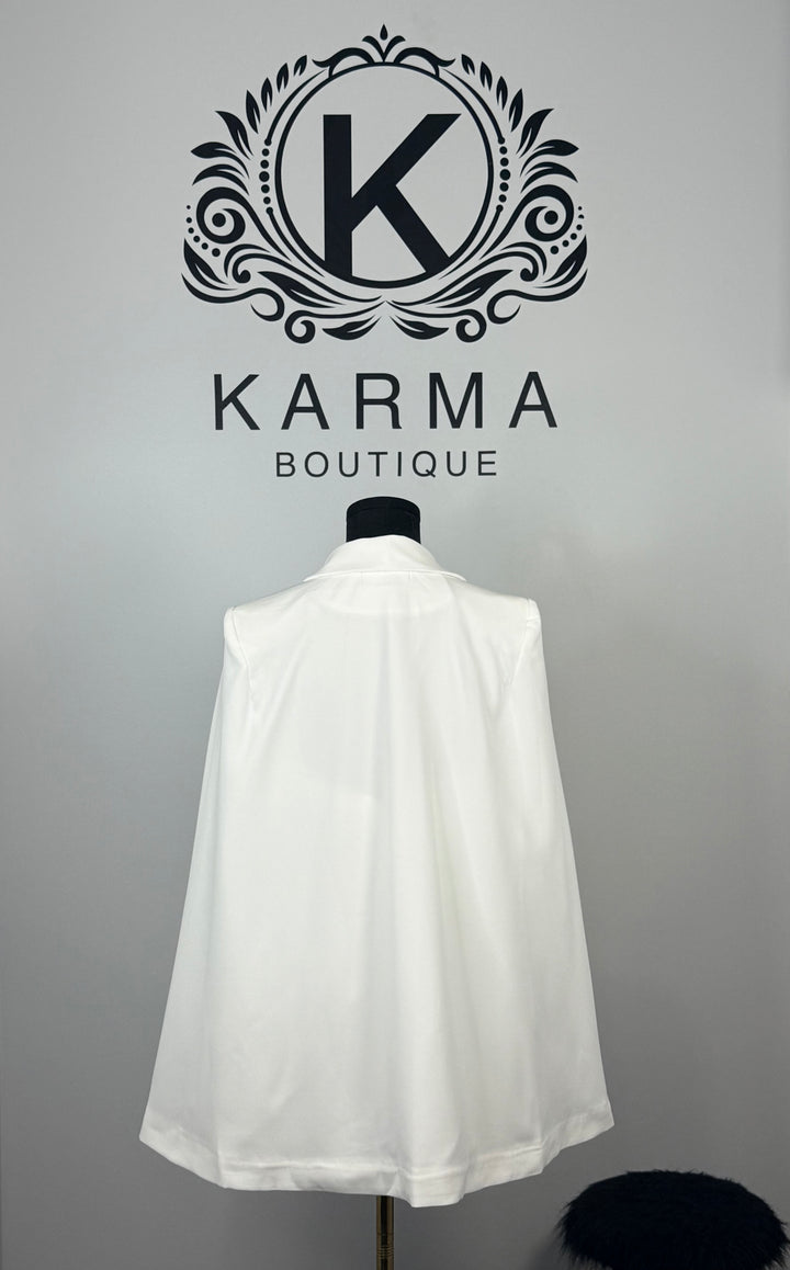 The Natasia Blazer - White