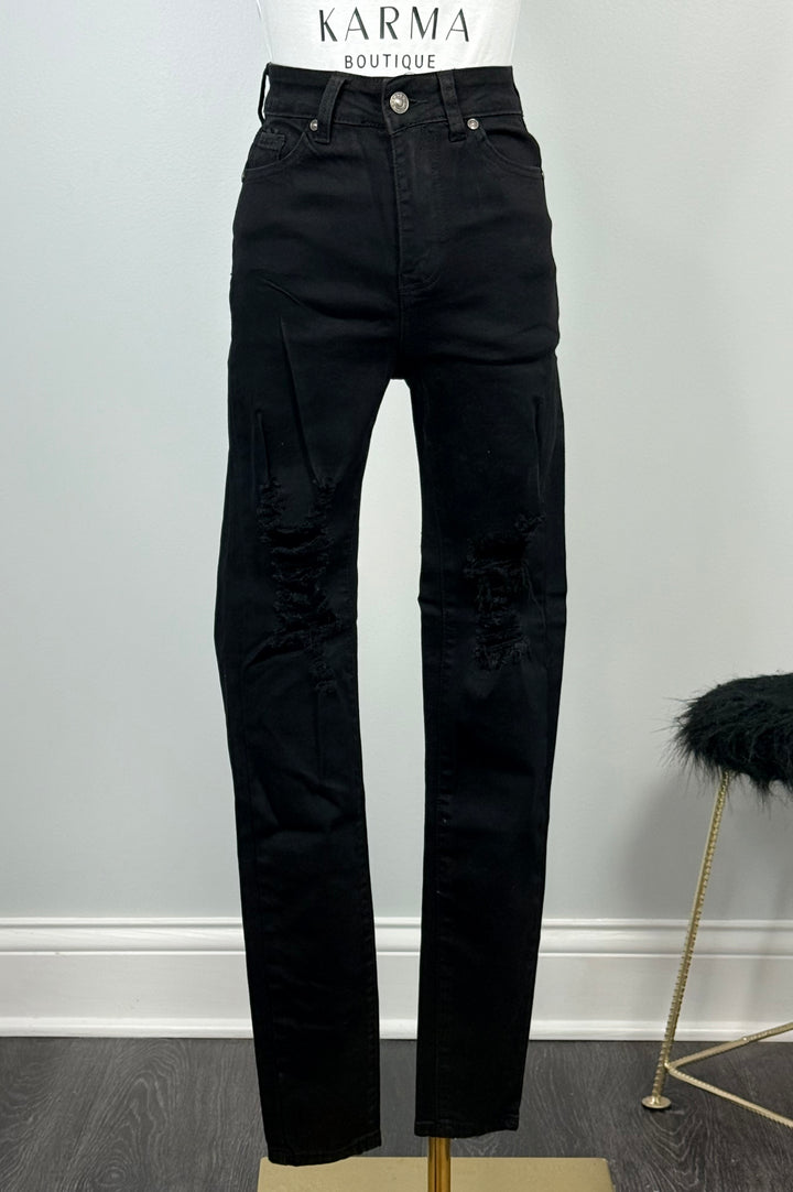 Miami Heat Ripped Stretch Jeans