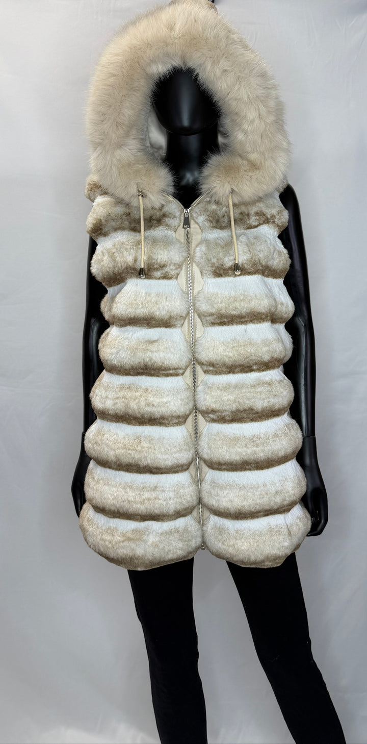 Mary J Fur Vest