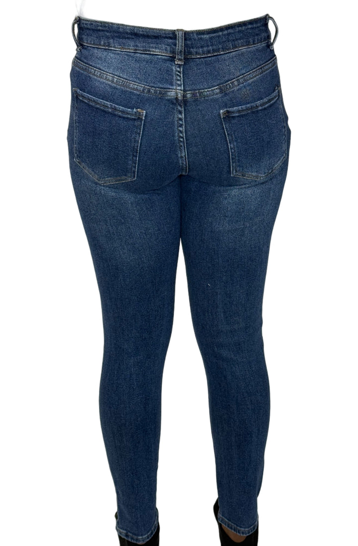 Posted Up Ripped Skinny Leg Jeans
